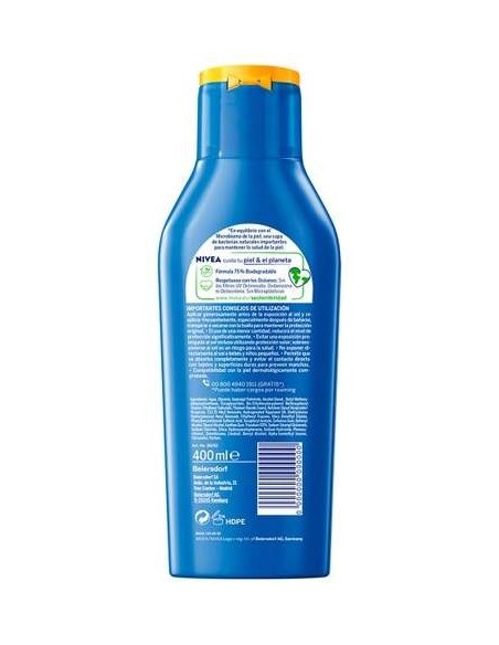 Nivea Sun Protege Hidrata Leche Spf50 400Ml