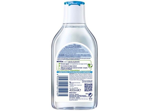 Agua Micelar Piel Normal 400 Ml