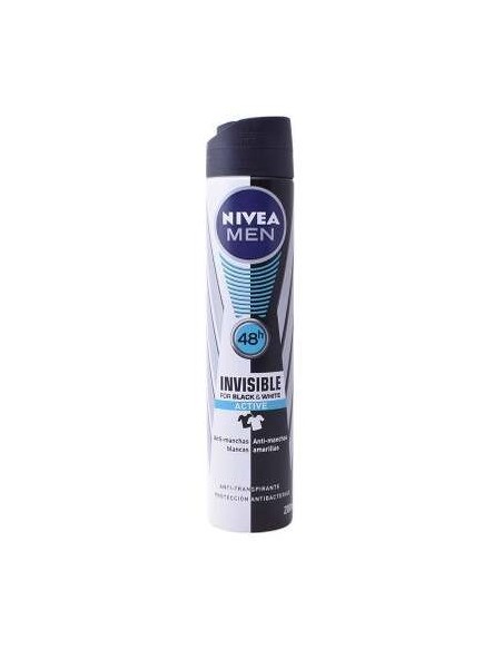 Men Black %26 White Active Desodorante Vaporizador 200 Ml
