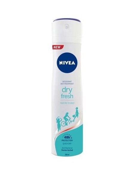 Nivea Desodorante Antitranspirante Dry Fresh 200Ml