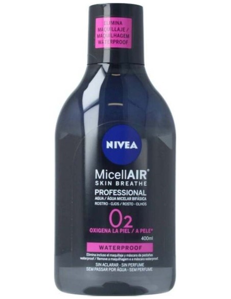 Agua Micelar Profesional Bifásica Waterproof 400 Ml
