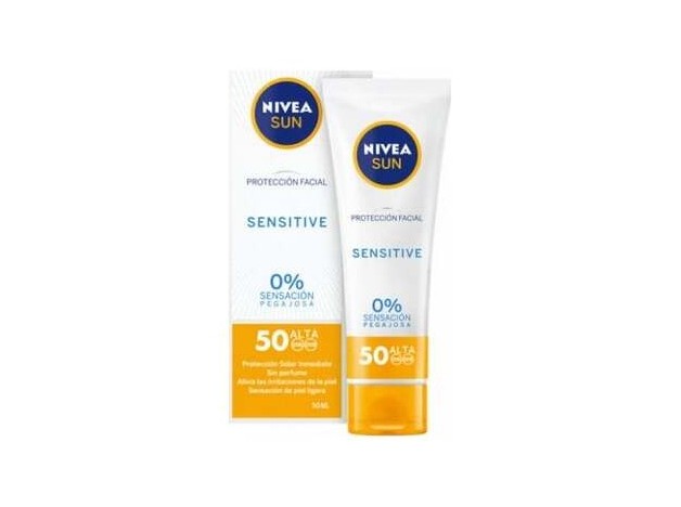 Nivea Sun Facial Spf50 Sensitive 50Ml