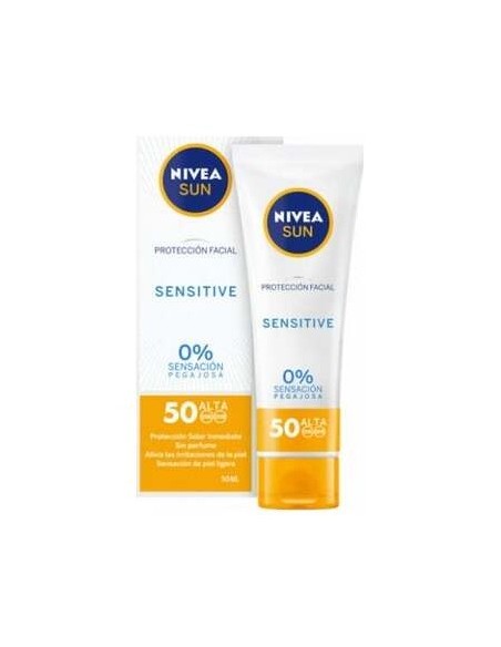 Nivea Sun Facial Spf50 Sensitive 50Ml