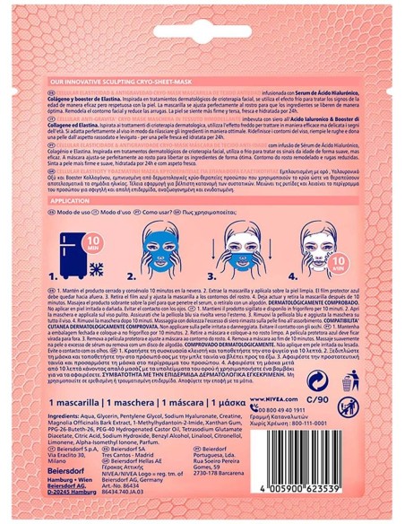 Hyaluron Cellular Filler Anti-Age Mascarilla Facial 1 U