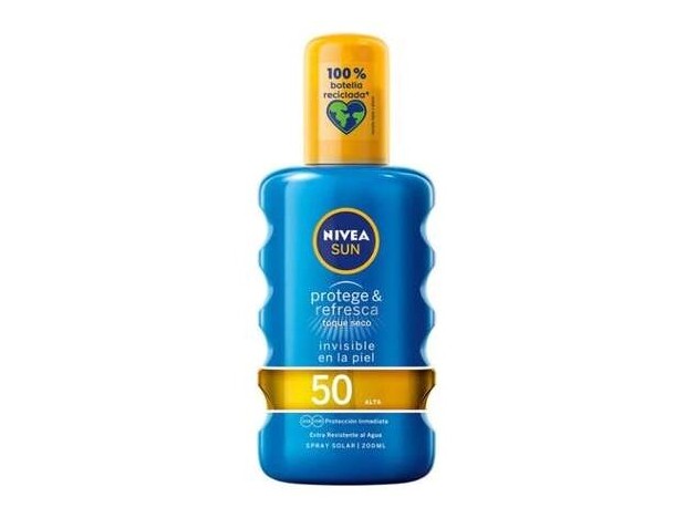 Sun Protege%26Refresca Spray Solar Seco Spf50...
