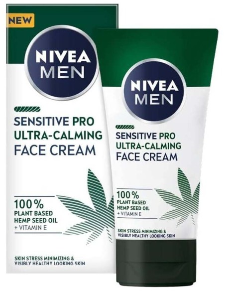Men Sensitive Pro Crema Facial Hidratante-Calmante 75 Ml