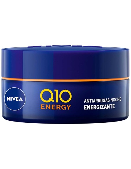 Nivea Crema Q10+ Vitamina C Antiarrugas Energizante Noche 50Ml
