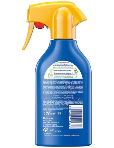 Nivea Sun Protege %26 Hidrata Pistola Spf20 270Ml