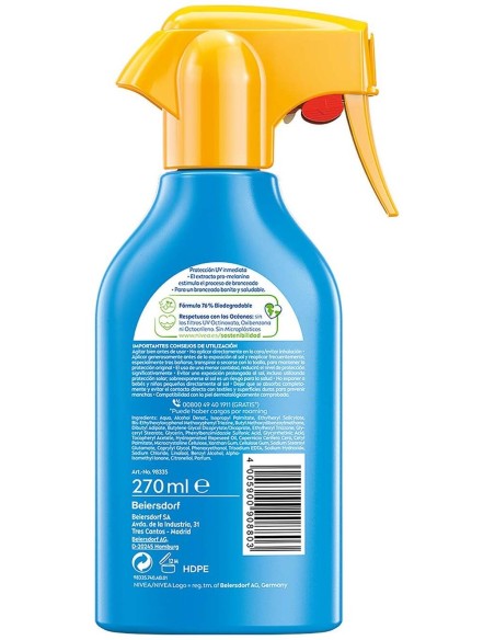 Nivea Sun Protege %26 Broncea Doble Efecto Spf30 270Ml