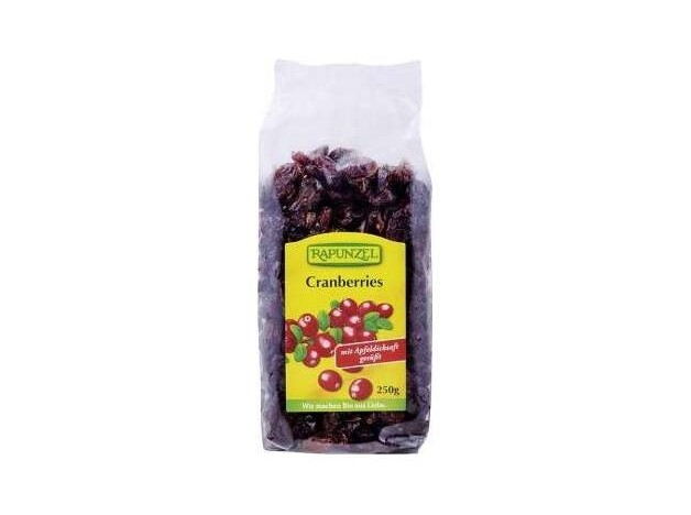 Rapunzel Arandano Rojo Cranberries 250G