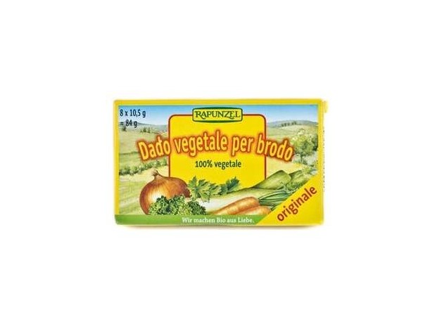 Rapunzel Caldo De Verduras Cubitos Bio 8Uds