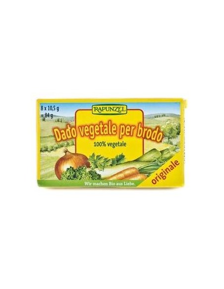 Rapunzel Caldo De Verduras Cubitos Bio 8Uds