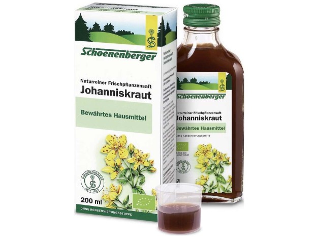 Jugo De Hiperico 200Ml. Schoenenberger