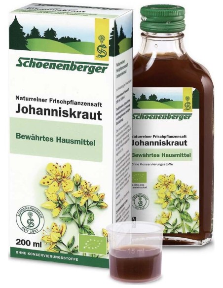 Jugo De Hiperico 200Ml. Schoenenberger