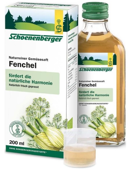 Jugo De Hinojo 200Ml. Schoenenberger