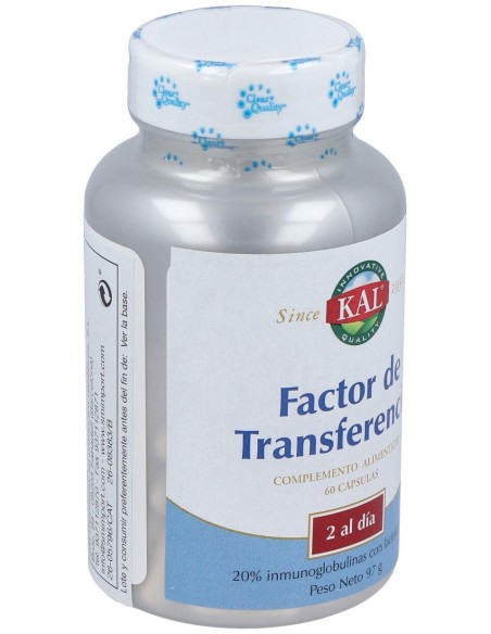 Solaray Factores Transferencia 60 Cap