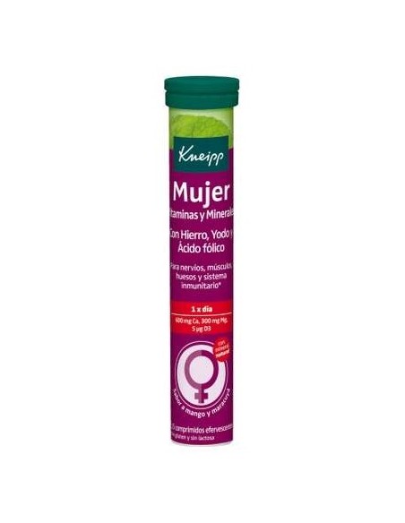 Kneipp Mujer Vitaminas Y Minerales Mango Y Maracuyá 15Comp
