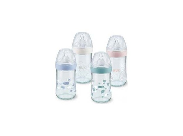 Nuk Biberón Nature Sense Cristal 0-6 S M...