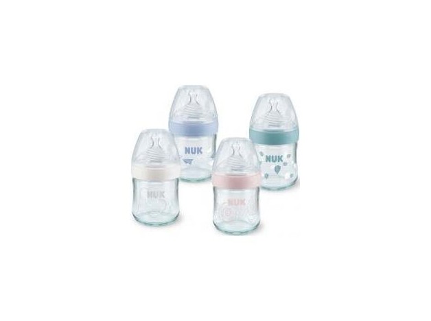 Nuk Nature Sense Biberón Cristal Y Silicona 0 A...