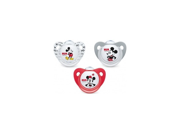 Nuk Trendline Mickey Mouse Chupete Silicona 0-6...