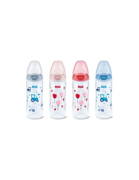 Nuk Biberón Fc+ Control De Temperatura Pp 6-18 Xl Silicona 360Ml