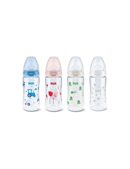 Nuk Biberón Fc+ Control De Temperatura Pa 6-18 L Silicona 300Ml