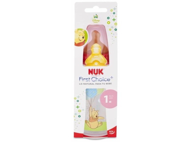 Nuk® Biberón Disney Winnie Tetina Látex...