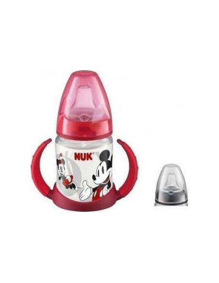 Nuk Fc Mickey Biberón Entrena Silicona 150 Ml, 1 Ud