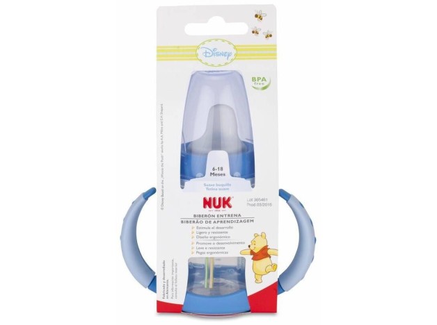 Nuk® Biberón Entrena Disney Boquilla Silicona...