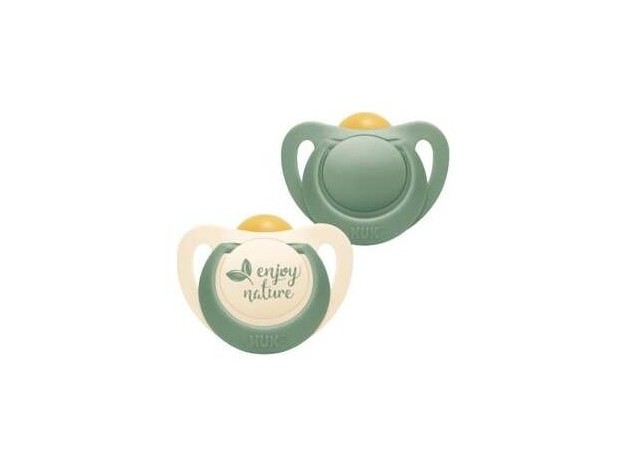Nuk For Nature Chupete Silicona 18-36 Meses 2Uds