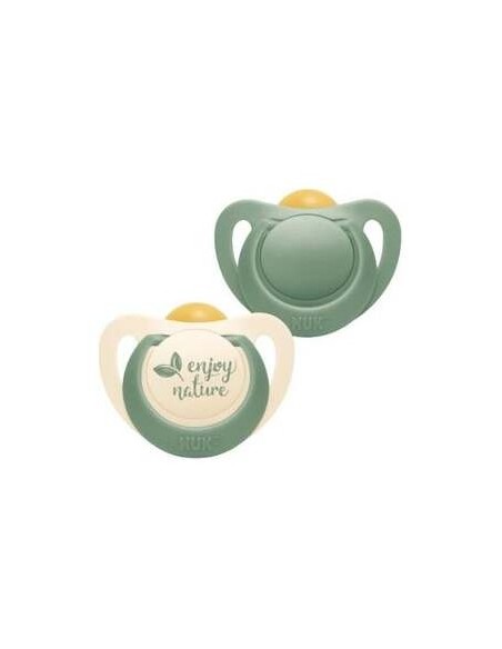 Nuk For Nature Chupete Silicona 18-36 Meses 2Uds