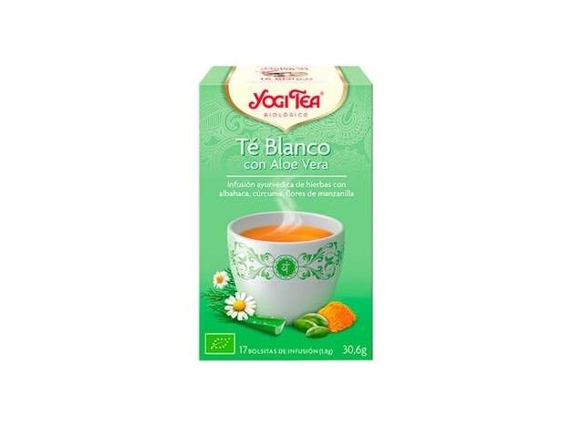 Yogi Tea Te Blanco Con Aloe Vera 17Infusiones
