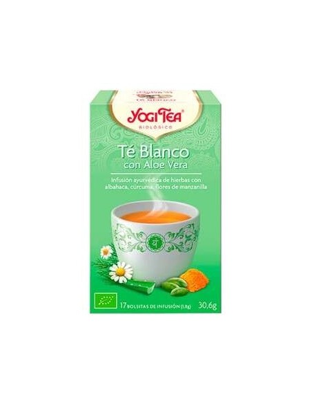 Yogi Tea Te Blanco Con Aloe Vera 17Infusiones