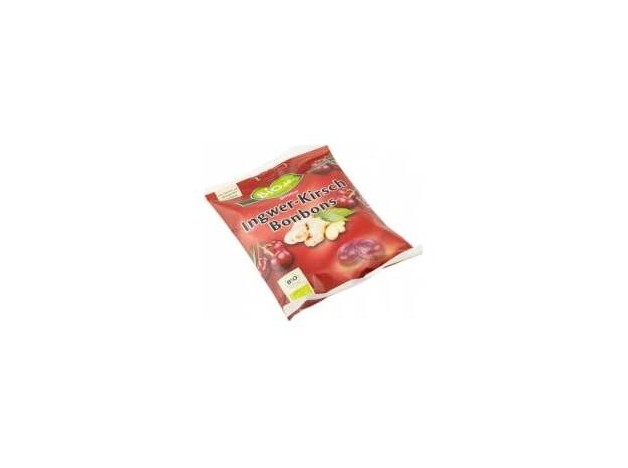Biodeta Caramelos Rellenos Cereza Y Genjibre 75G
