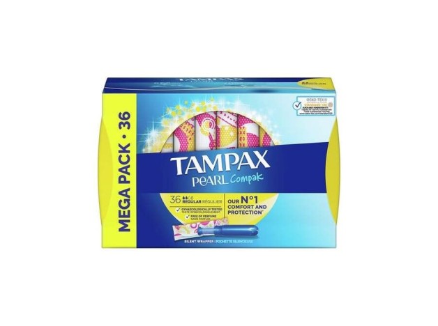 Tampax Pearl Compak Tampón Regular 36 Uds