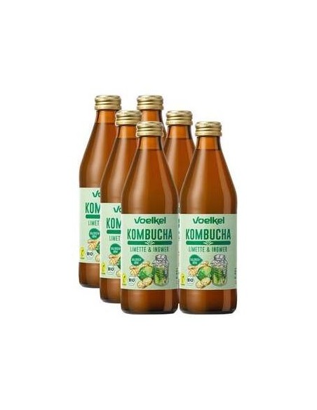 Voelkel Kombucha Lima Y Jengibre Bio 330Ml