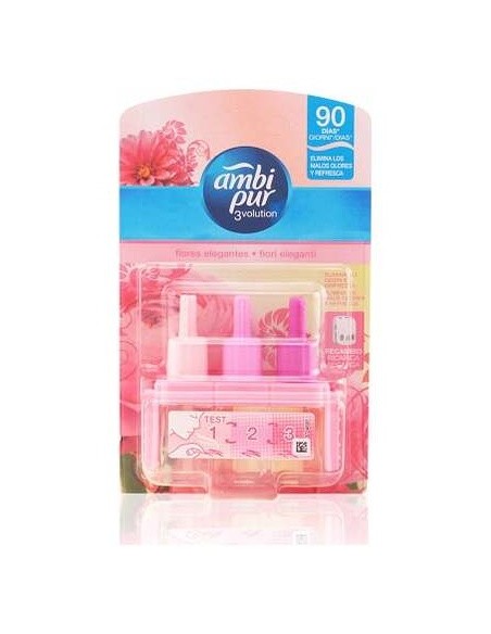 Ambi Pur 3Volution Ambientador Recambio Flores Rosas 21Ml