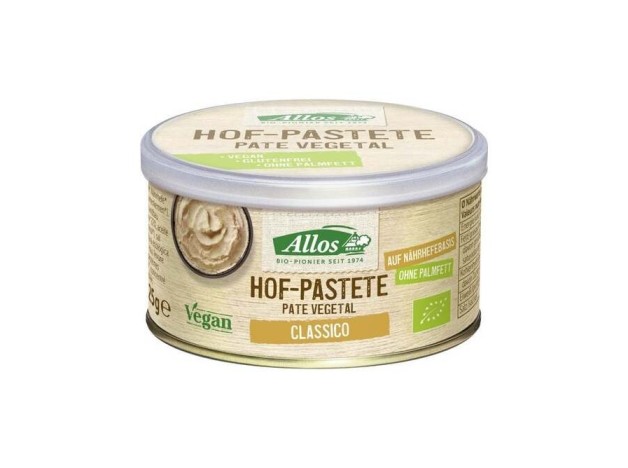 Pate Vegetal Clasico 125Gr. Bio Vegan