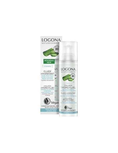 Logona Fluido Hidratante Aloe Ácido Hialurónico 30Ml