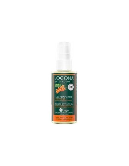 Logona Aceite Capilar Reparación Cuidado Espino Amarillo 75Ml
