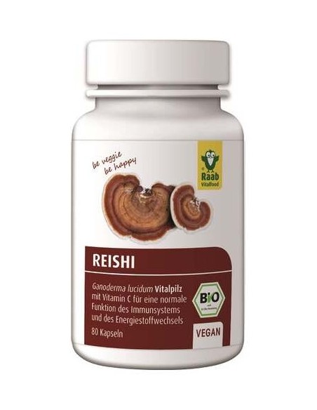 Raab Vitalfood Reishi Bio 80Caps