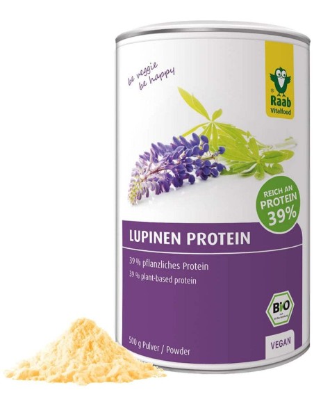 Raab Vitalfood Proteina De Lupino Natural Bio 500G