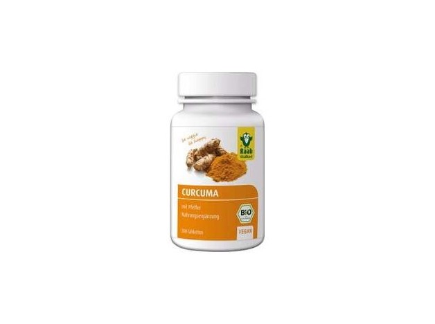 Raab Vitalfood Cúrcuma Bio 300Comp