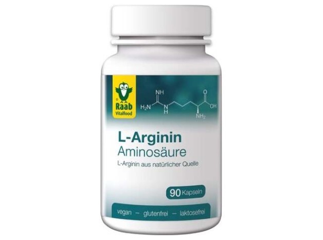 Raab Vitalfood L-Arginina 90Caps