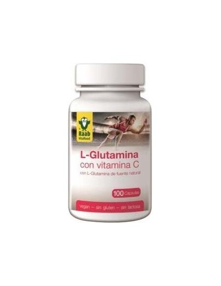 Raab Vitalfood L-Glutamina Con Vitamina C 100Caps