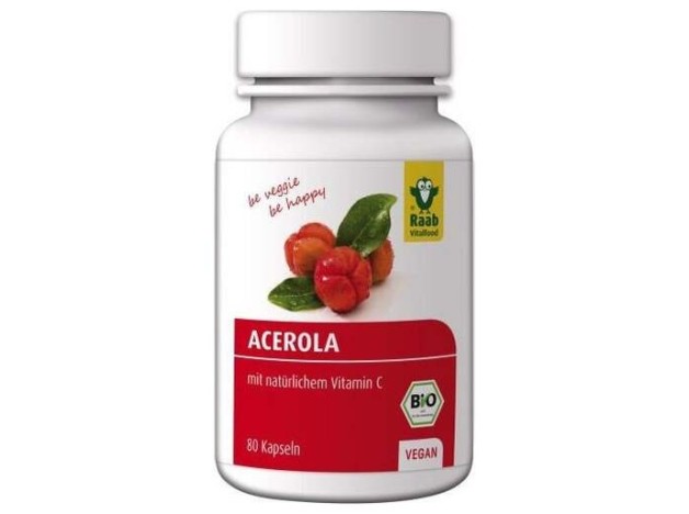 Raab Vitalfood Acerola Bio 80Caps