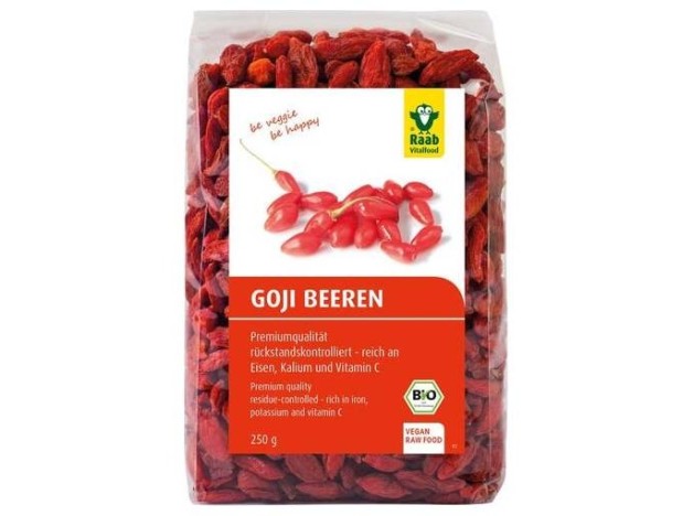Raab Vitalfood Goji Bayas Bio 250G
