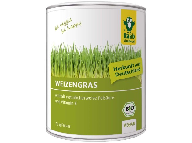 Raab Vitalfood Verde De Trigo Bio Polvo 75G