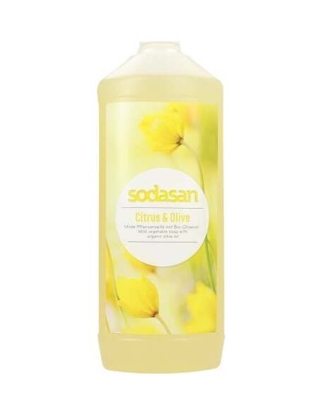 Sodasan Jabón Manos Citrus Olive Recambio 1L