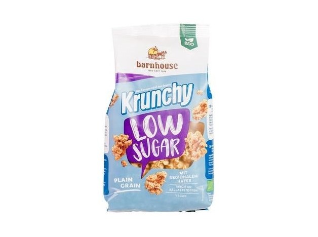 Barnhouse Muesli Krunchy Low Sugar Plain Grain...